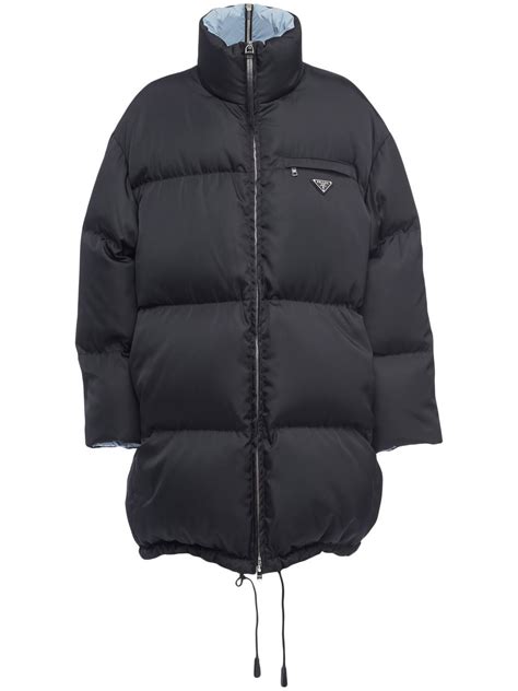 down jacket prada|Prada re nylon puffer jacket.